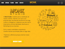 Tablet Screenshot of monkstudio.net